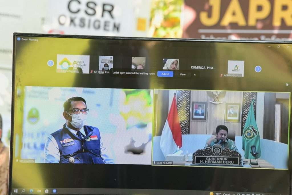 Jabar Terima 85,8 Ton Oksigen Cair dari Sumsel