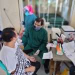 Satgas Covid -19 Sukatani Gelar Vaksin Massal di Sukarukun