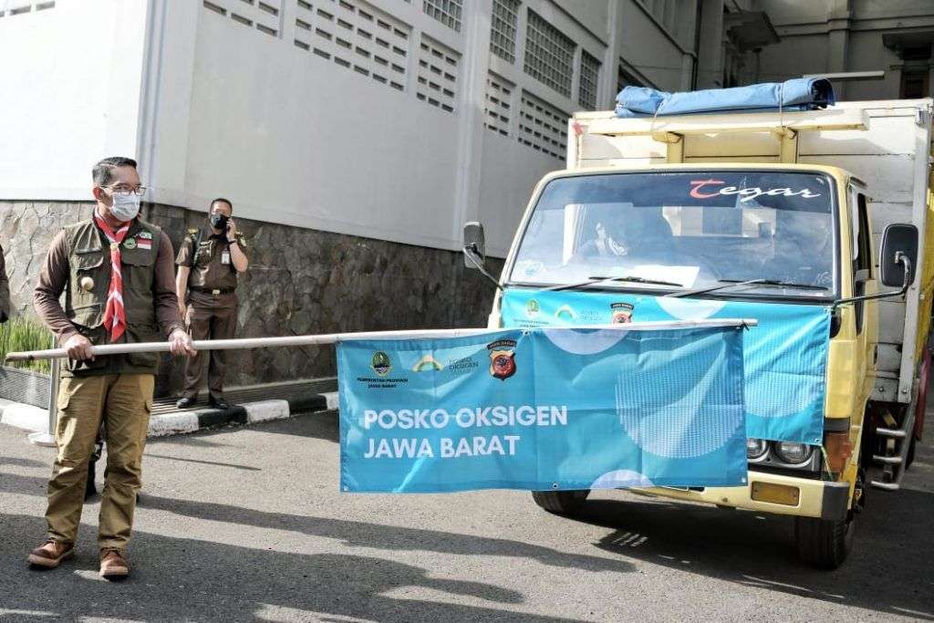 Komitmen inggi Jabar Penuhi Kebutuhan Oksigen Pasien COVID-19