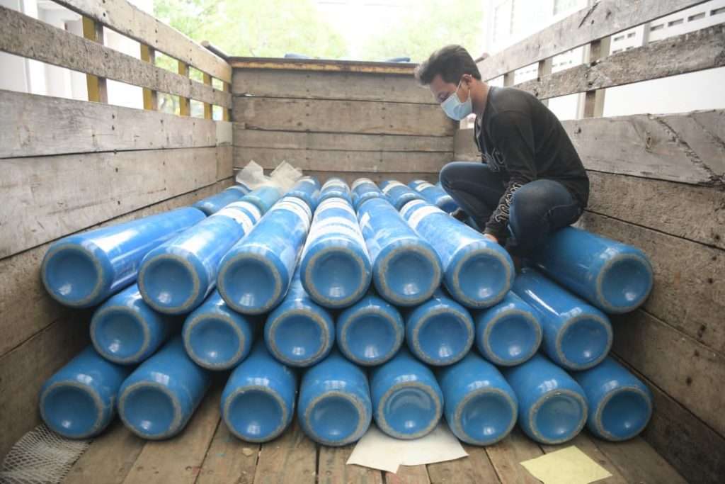 Jabar-Bank Indonesia Bersatu Penuhi Oksigen