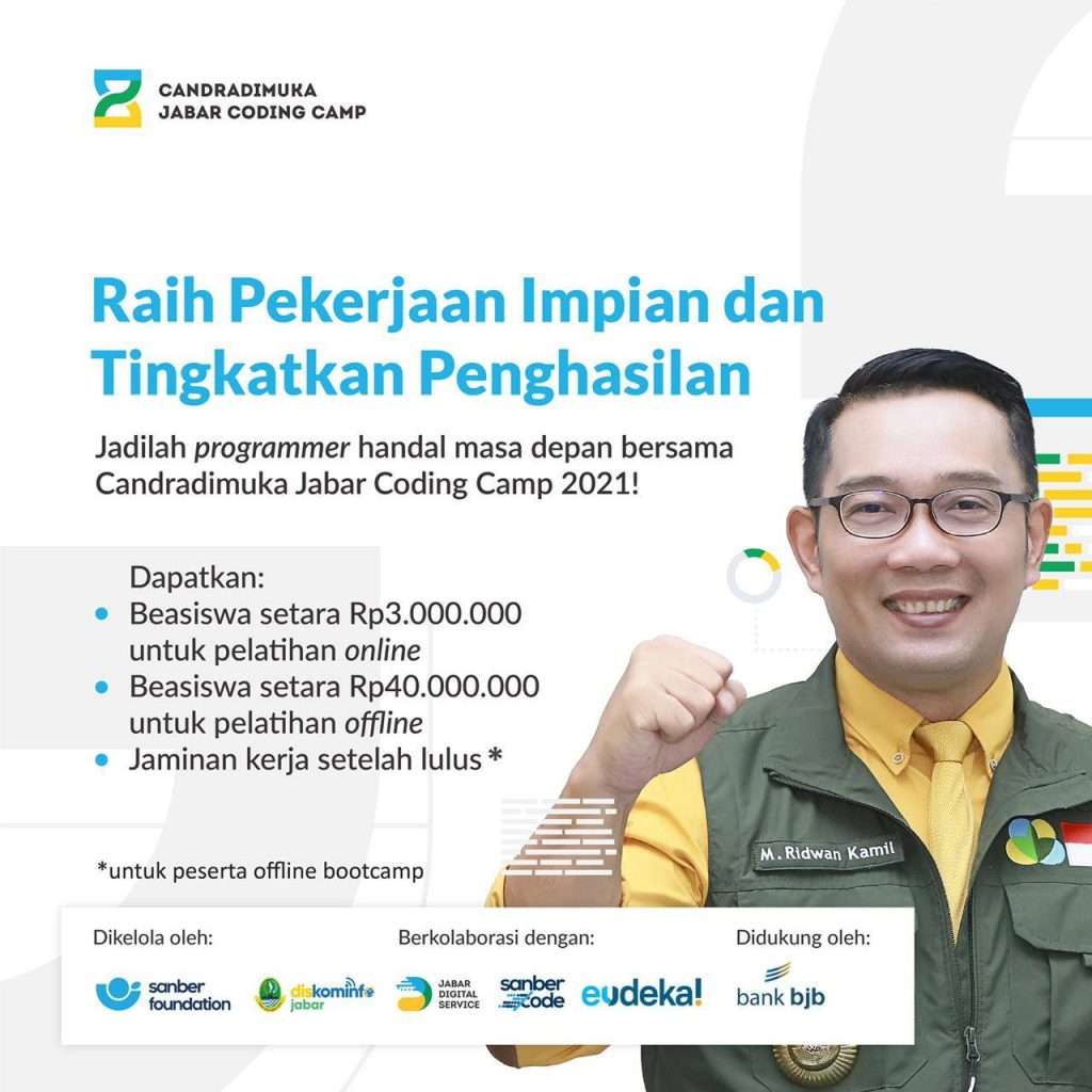 Lahirkan Programmer Andal Melalui Candradimuka Jabar Coding Camp 2021