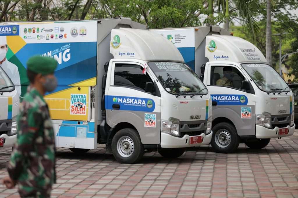 Mobil Maskara Jadi Moyan Ridwan Kamil: Percepat Vaksinasi di Pelosok Desa