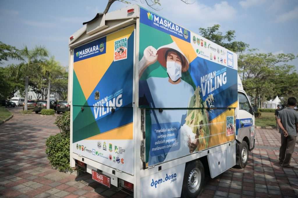 Ridwan Kamil Luncurkan Sentra Vaksinasi Silih Tulungan