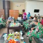 Dankodiklatad Sambut Kedatangan Commander of 25th Infantry Division US Army di Balikpapan.