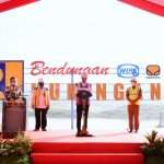 Presiden Jokowi Resmikan Bendungan Kuningan