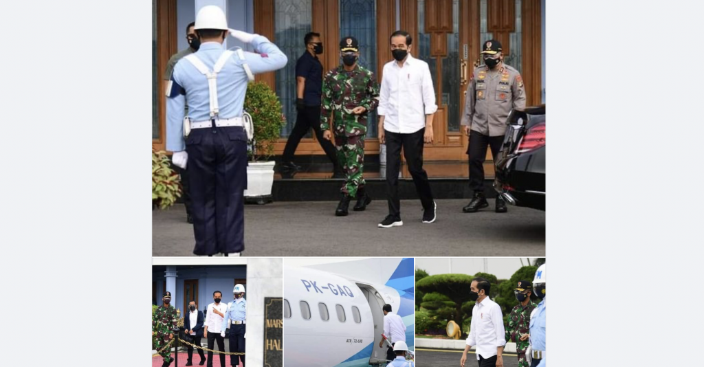 Presiden Jokowi Sudah Tiba Di Cirebon! Langsung Disambut Warga dengan Gembira