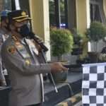 Polresta Cirebon Sebar Bantuan 50 Ton Beras Untuk Warga Terdampak Pandemi