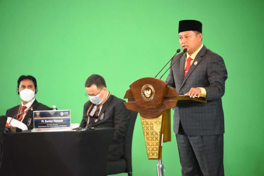 KONFERENSI JOIC Wagub Uu: Kukuhkan Pancasila Sumber Konstitusi Indonesia