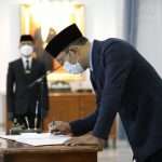 Gubernur Lantik Lima Pejabat Baru Pimpinan Tinggi