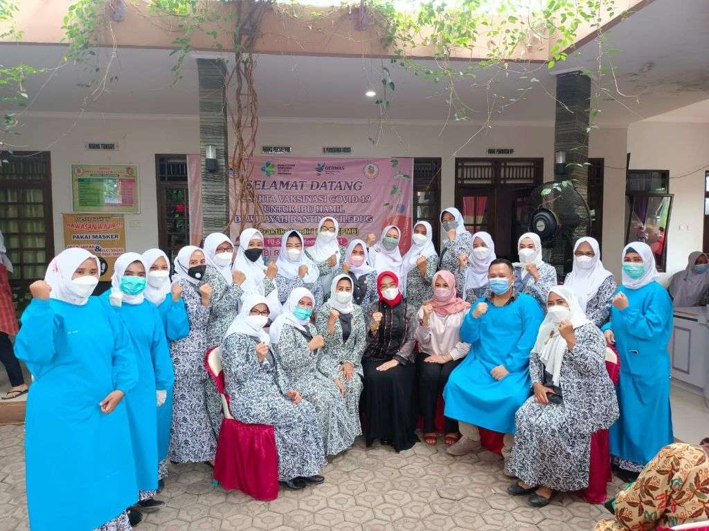 Wabup Cirebon & Kadinkes Hadiri Vaksinasi Bumil Di Pabuaran Sampai Tuntas