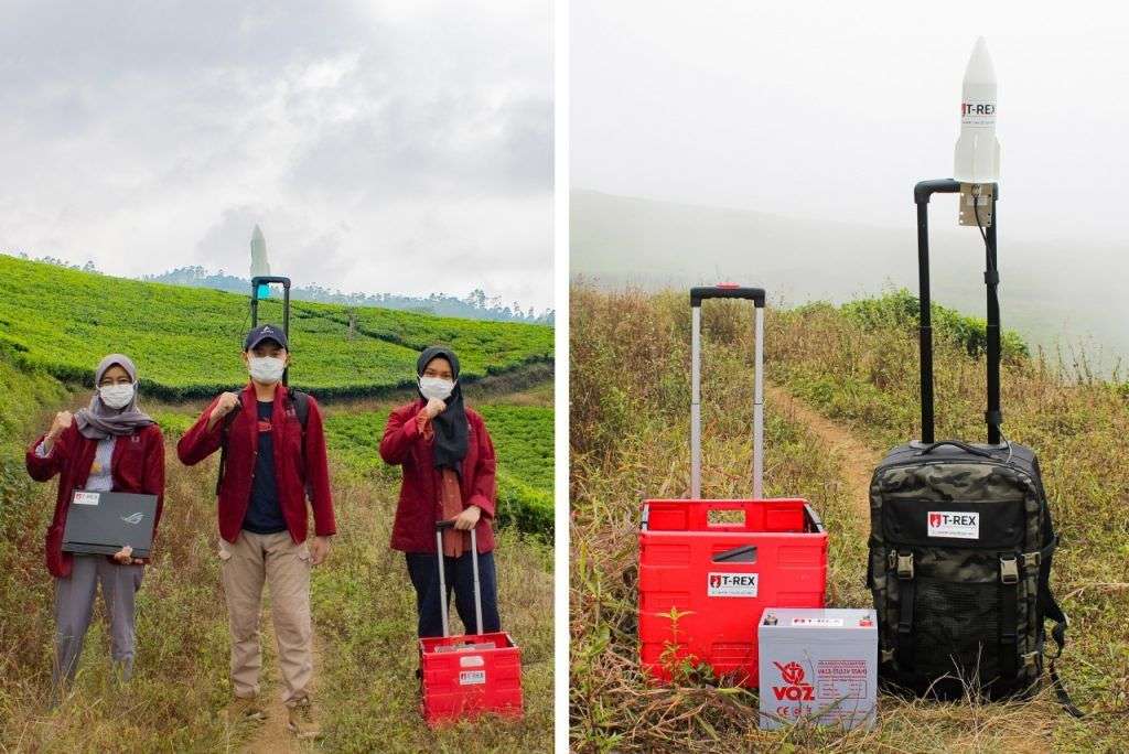 Mahasiswa Tel-U Tawarkan Solusi Jaringan Nirkabel Di Daerah Bencana dengan T-REX