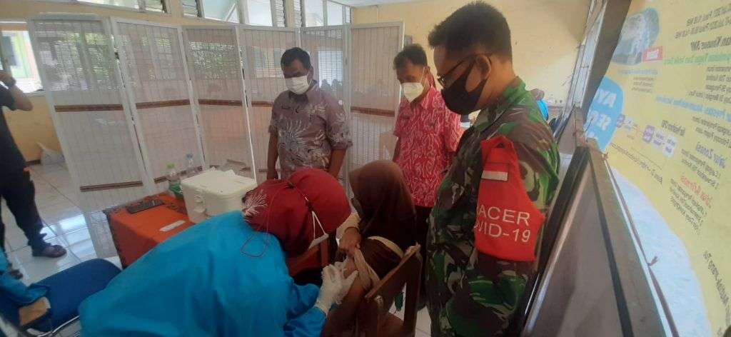 500 Siswa SMPN 1 Babakan Divaksin Covid-19, Kepsek: Kami Siap PTM