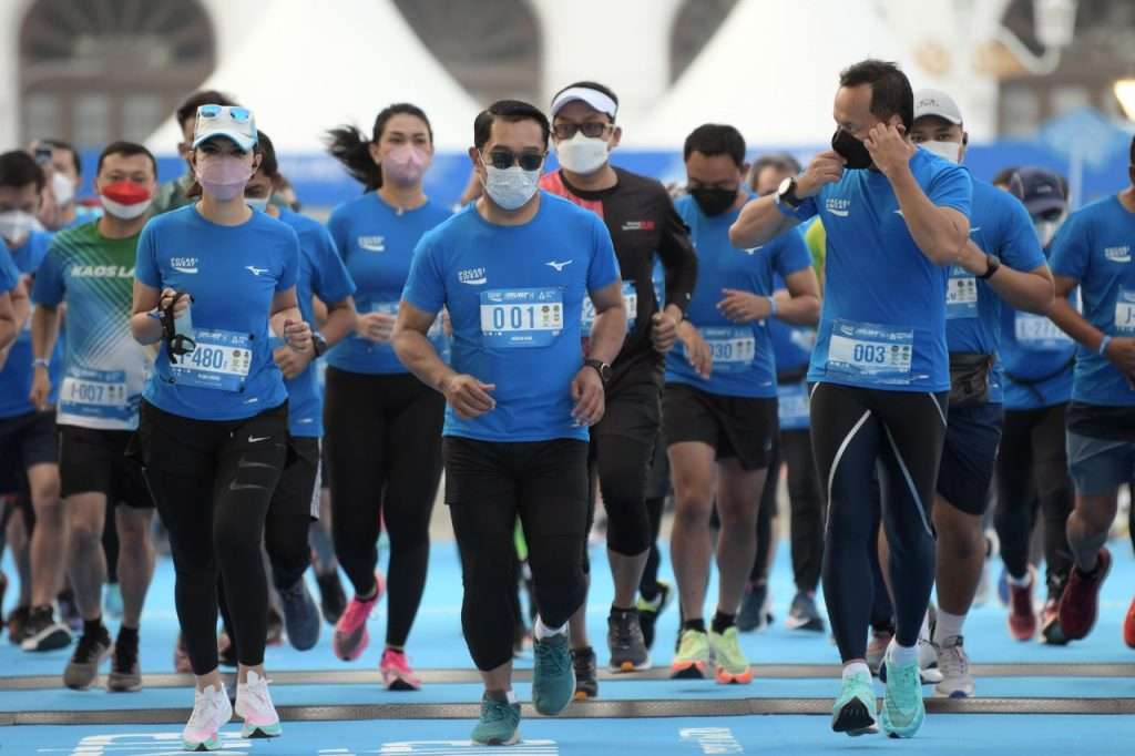Ridwan Kamil Berbagi Pengalaman Jadi Peserta Lari di Pocari Sweat Run Indonesia 2021