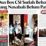 Dua Bos CSI Bebas, Korban Inginkan Duit Mereka Cepat Kembali