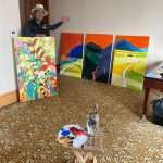 Tiga Hari Karantina, Ridwan Kamil Hasilkan Empat Karya Lukisan