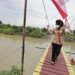 Hubungkan Dua Provinsi, Jembatan Pramuka Losari Cetak Rekor MURI