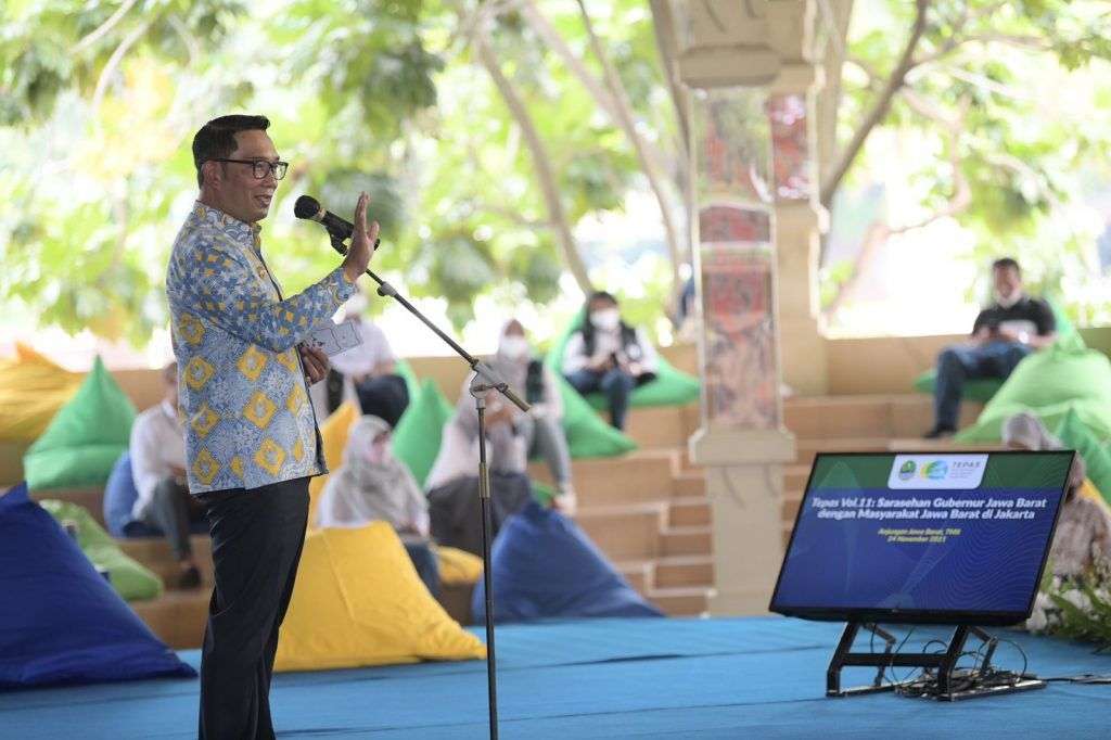 Gubernur Ridwan Kamil Pemimpin Inovatif Indonesia Award 2021