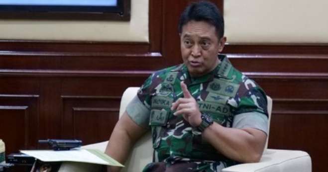 Jokowi Ajukan KASAD Andika Calon Tunggal Panglima TNI