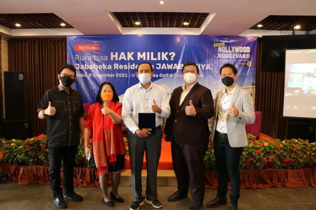 Jababeka Developer Pertama yang Hadirkan Kawasan Hunian Komersial Sertifikat Hak Milik