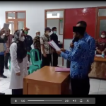 Dilantik Camat Banjaran, Epih Sohipah Resmi Jabat Kaur TU Desa Kareo