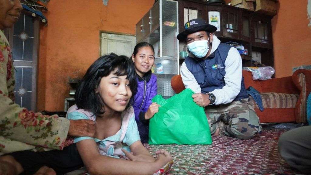 Salurkan Bantuan Gubernur, JQR Gandeng PGPI di Gunung Puntang