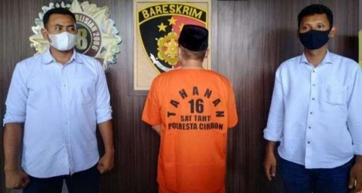 Bantuan Rakyat Dikorup, Kuwu Tenjomaya - Ciledug Ditahan Polisi