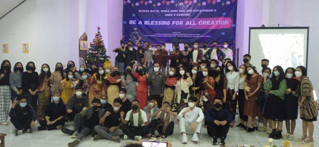 Ngatiyana, Plt. Walikota Cimahi Hadiri Perayaan Natal SMA/SMK