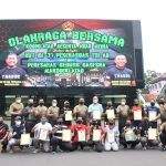 HUT Penerangan TNI AD, Keluarga Besar Kodiklatad Olahraga Bareng Awak Media