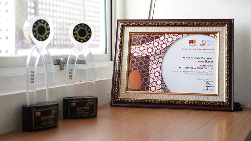 Jawa Barat Raih Tiga Penghargaan PUBLIC RELATIONS INDONESIA Awards 2022 Jawa Barat Raih Tiga Penghargaan PUBLIC RELATIONS INDONESIA Awards 2022