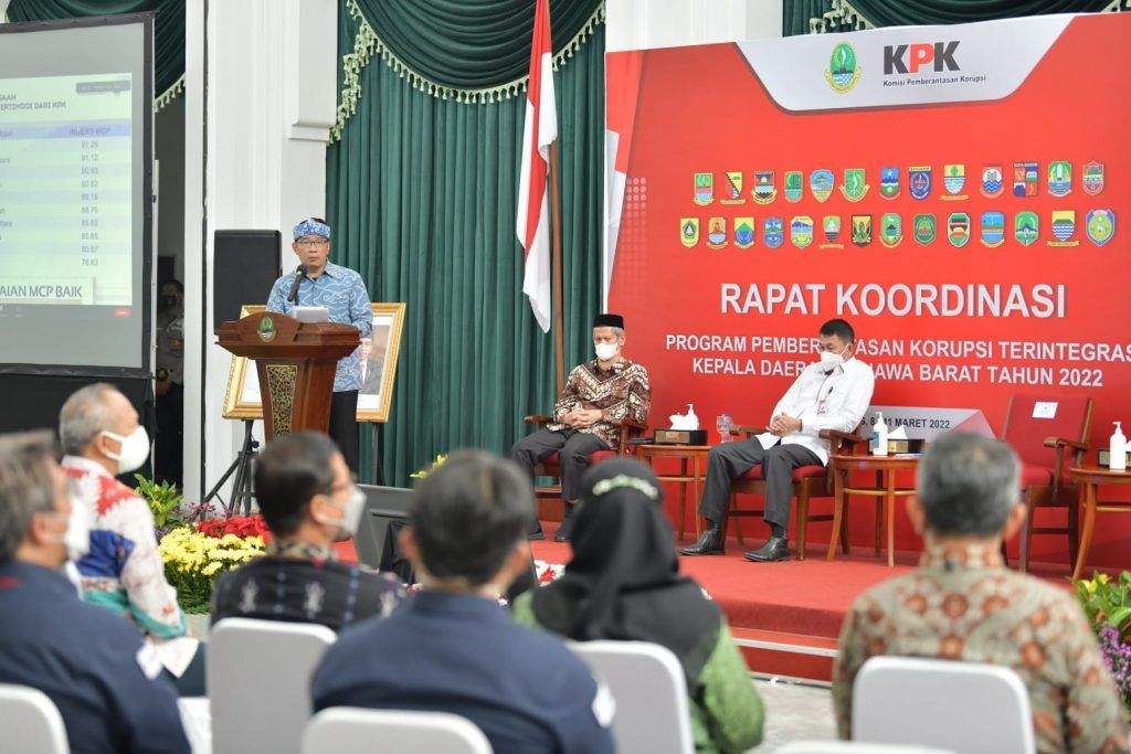 Gub Jabar Minta Kepala Daerah Cek Langsung Upaya Pencegahan Korupsi