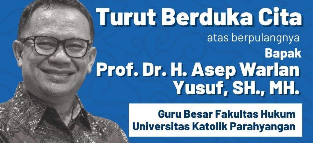 Ridwan Kamil: Prof Asep Warlan Seorang Tokoh Inspiratif