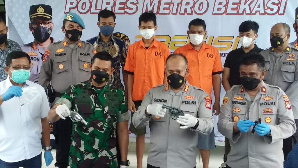 Dua Pelaku Curanmor Bersenpi Diringkus Pengemudi Ojol, Salah Satunya Residivis Kambuhan