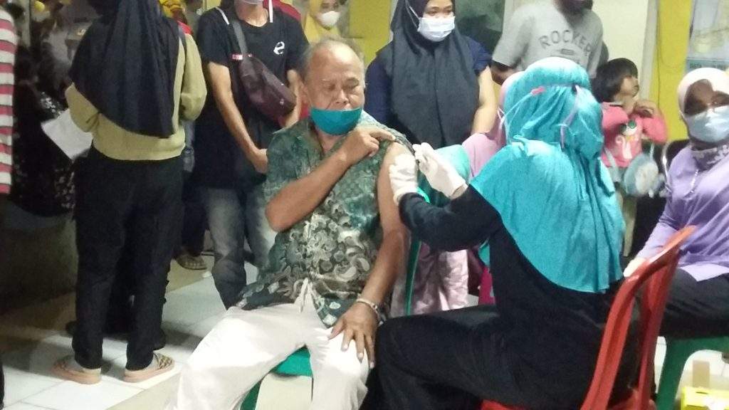 65 Persen Warga Desa Kalijaya, Berhasil Divaksin Booster