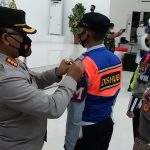 Polrestro Bekasi Gelar Apel Ops Ketupat Jaya 2022