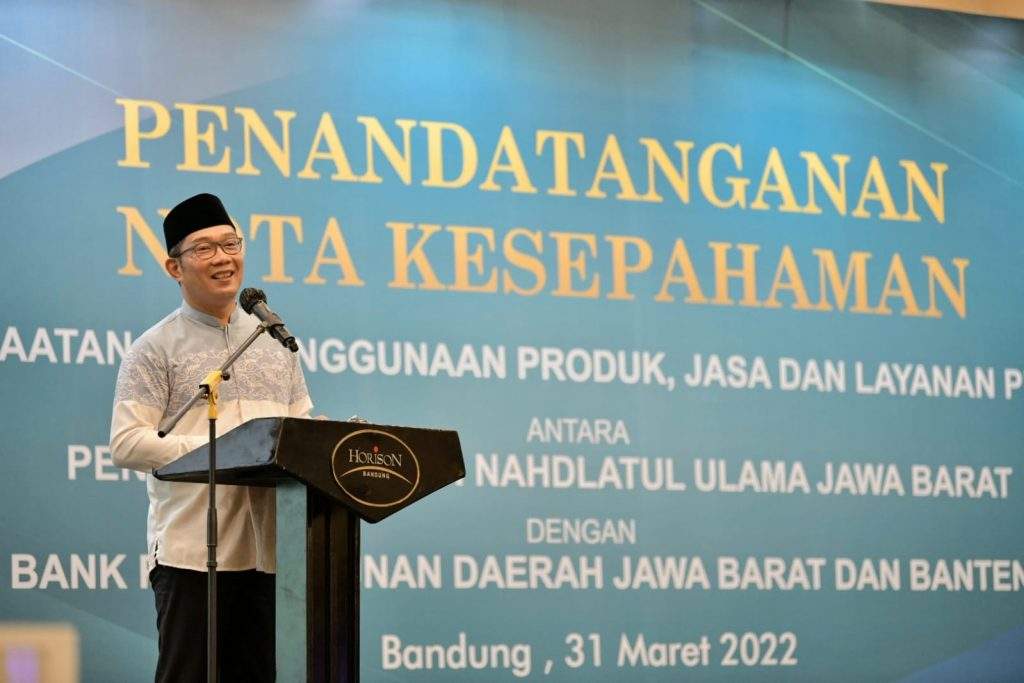 Ridwan Kamil: Kerja Sama Bank bjb dan PWNU Jabar untuk Kemajuan Ekonomi Umat