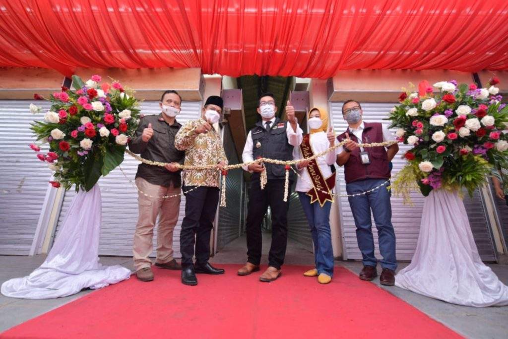 Resmikan Revitalisasi Pasar Rakyat Baleendah, Ridwan Kamil: Semakin Bagus, Nyaman, dan Disukai Rakyat