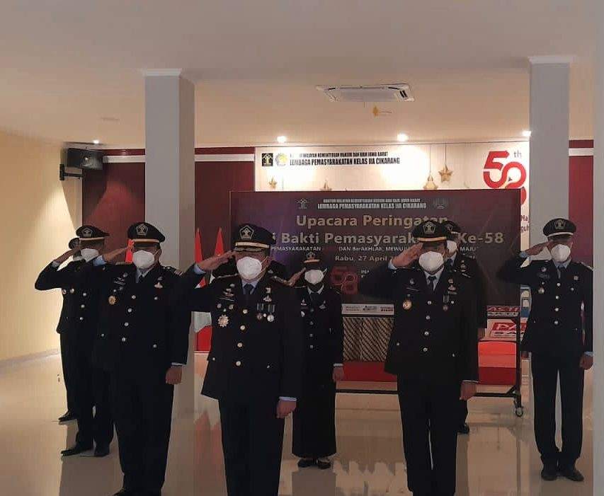 Lacika Ikuti Upacara HBP Ke-58 Secara Virtual