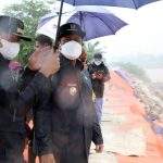 Bareng Forkopimda, Plt. Bupati Bekasi Tinjau Tanggul Jebol Kali Citarum