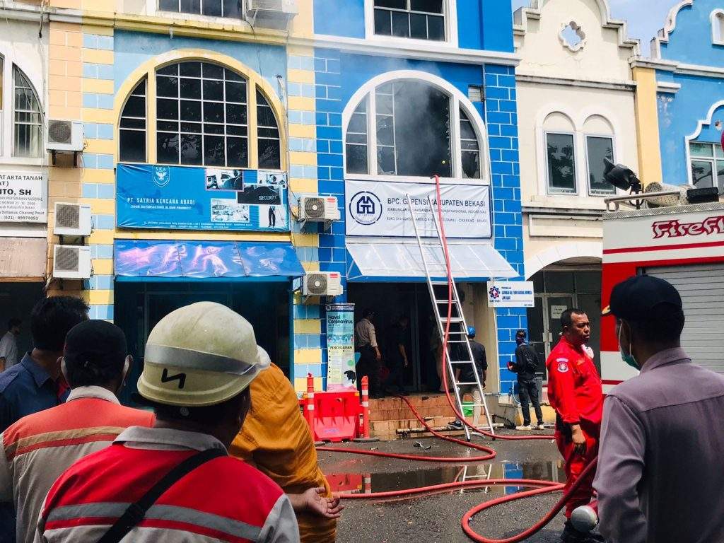 Sebulan Ditempati, Kantor BPC Gapensi Terbakar Sebulan Ditempati, Kantor BPC Gapensi Terbakar