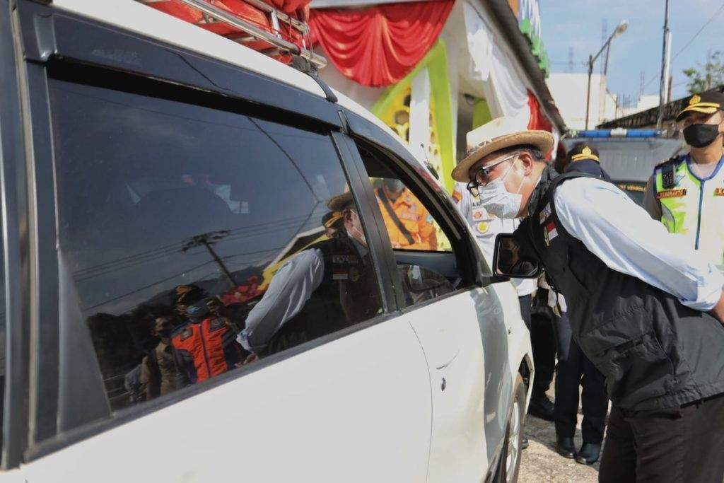 Gubernur Pantau Arus Balik di Limbangan - Garut Gubernur Pantau Arus Balik di Limbangan - Garut