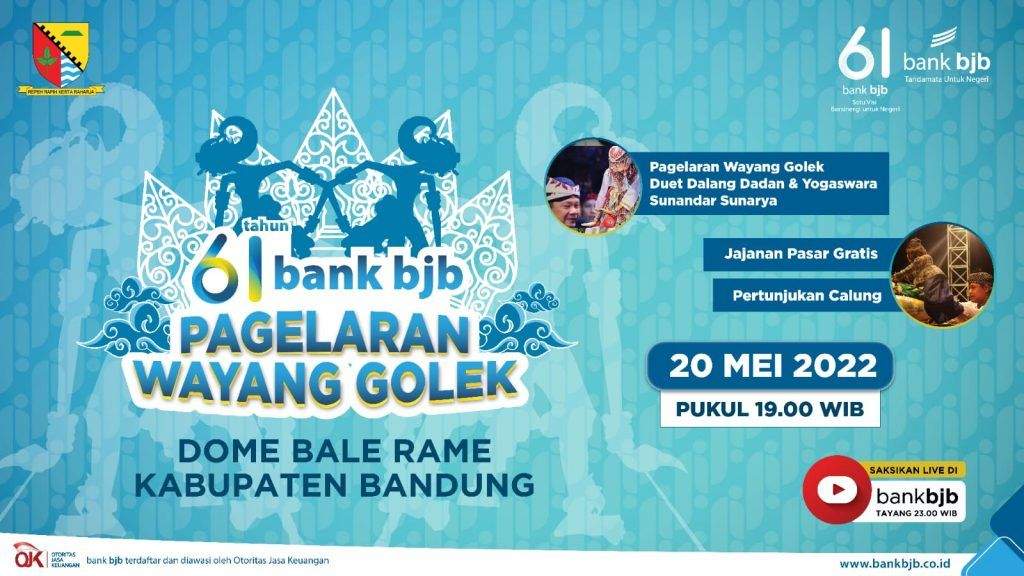 HUT ke-61, bank bjb Hadirkan Pagelaran Wayang Golek Semalam Suntuk di Kab Bandung HUT ke-61, bank bjb Hadirkan Pagelaran Wayang Golek Semalam Suntuk di Kab Bandung
