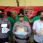 Empat Pelaku Penyalahgunaan Narkotika Jenis Ganja dan Sabu Dicokok Polisi