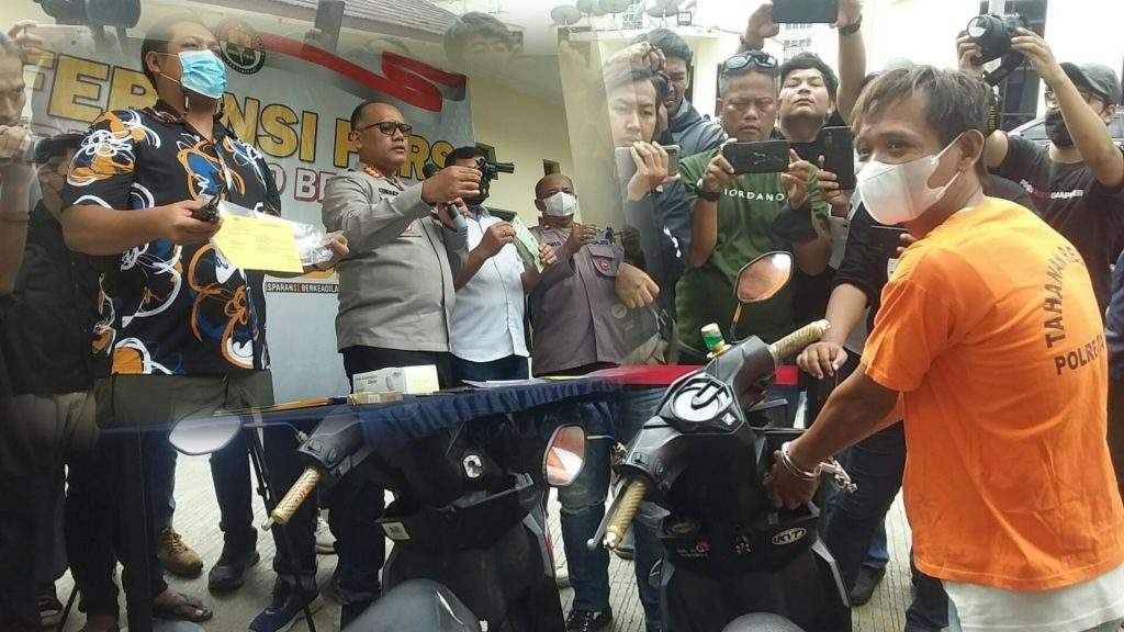 23 Kali Beraksi Gunakan Senpi Korek, 2 Pelaku Curanmor Akhirnya Ditangkap
