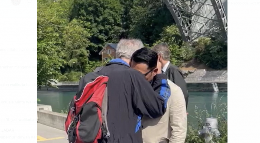 Wali Kota Bern Sampaikan Simpati untuk Ridwan Kamil