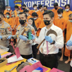 60 Tersangka Diamankan, Prestasi Polresta Cirebon Tumpas Geng Motor