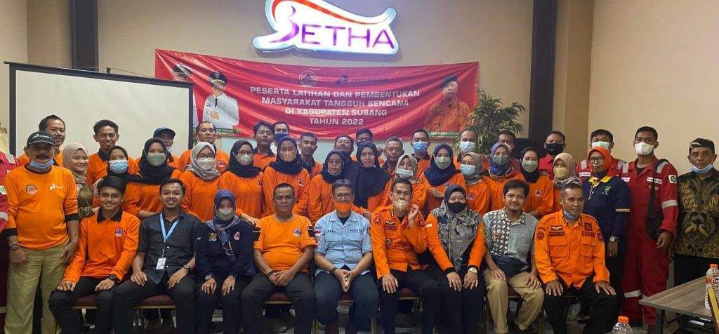 Bentuk Kader dan Relawan Tangguh Bencana, PT. Pertamina EP Subang Field Gandeng BPBD