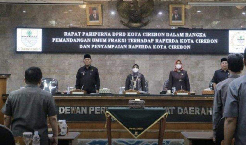 Rapat Paripurna, DPRD Kota Cirebon Usulkan Empat Raperda