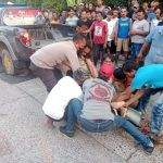 Nyalip Dari Kiri, Warga Gembongan Tewas Terlindas Truk di Pantura Gebang 