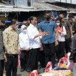 Gubernur Ridwan Kamil Dampingi Kunker Presiden di Pasar Cicaheum Bandung