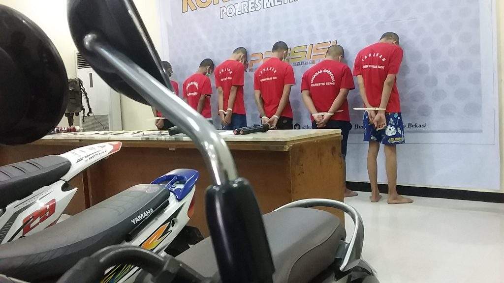 5 Mantan Pelajar dan 1 Residivis Pelaku Curanmor Digulung Polisi